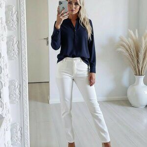 Uniqlo x Ines de la Fressange Paris Navy Tunic Top